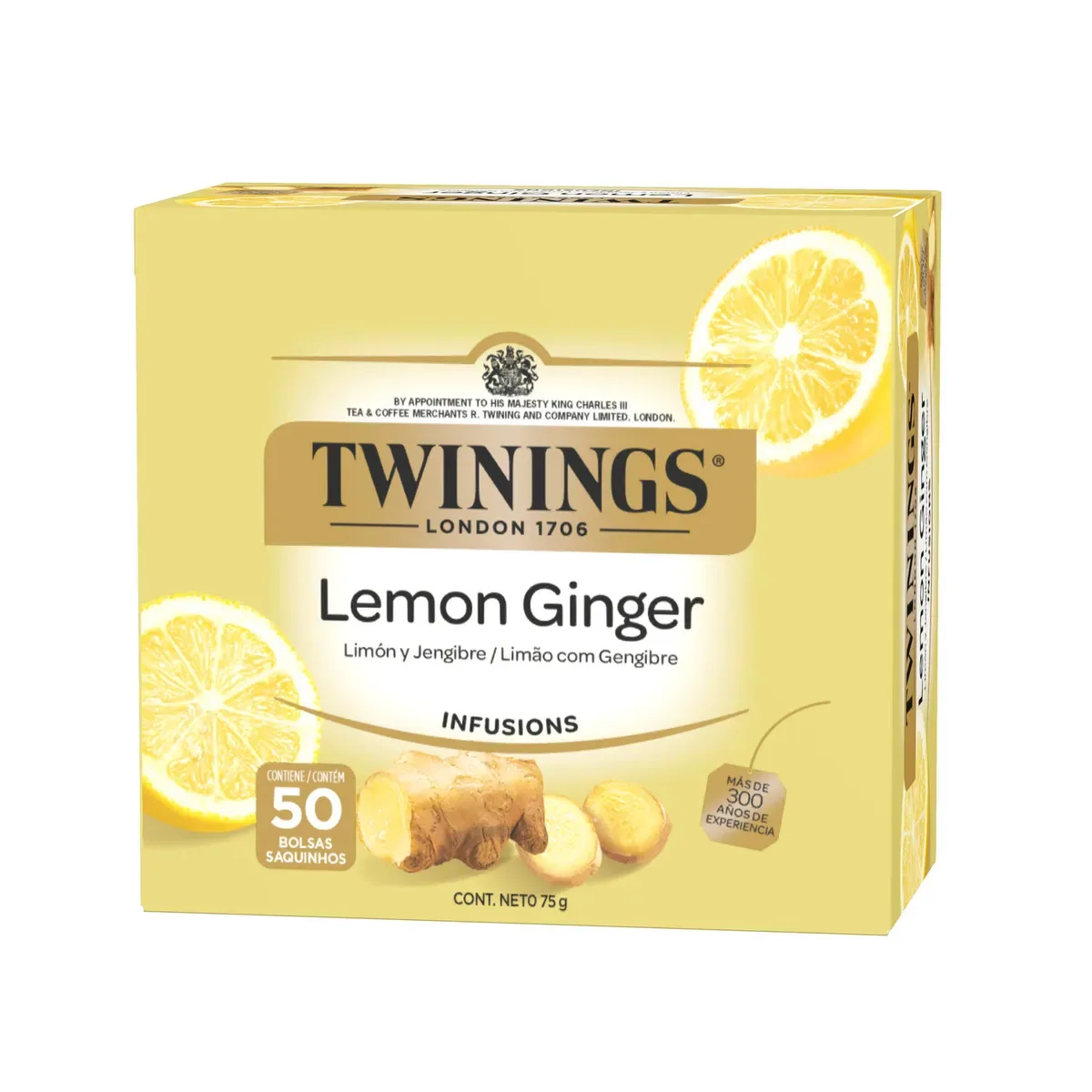 TE INFUSION LEMON GINGER
