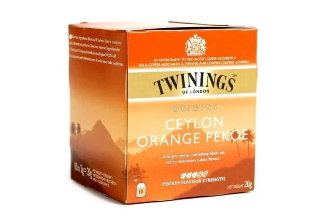 TE CEYLON ORANGE PEKOE (ETIQ. NARANJA) DISP 12 X 10 X